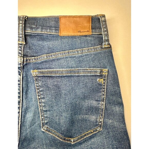 Madewell 9" High-Rise Skinny Jeans | Polly Wash | Excellent Used |‎ Size 26 - Picture 7 of 10